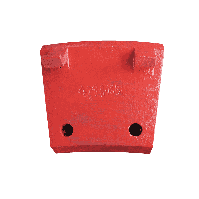 Bočni štitnik čeljusne drobilice s visokim sadržajem mangana