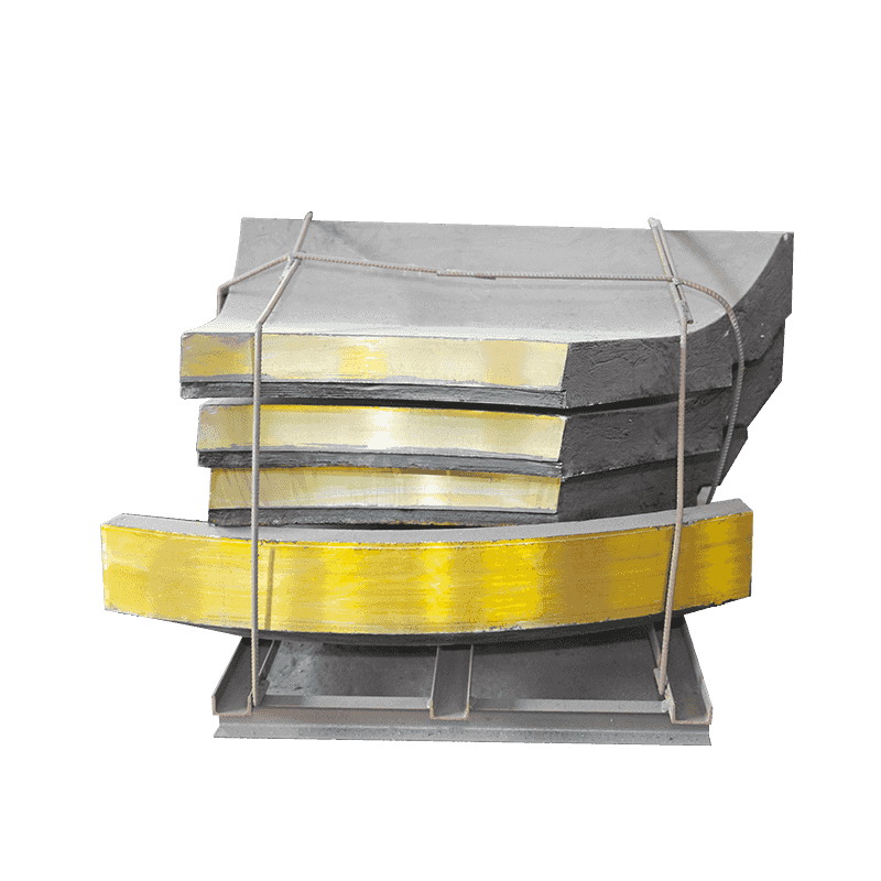 Visoko kromirana obloga za udarnu drobilicu